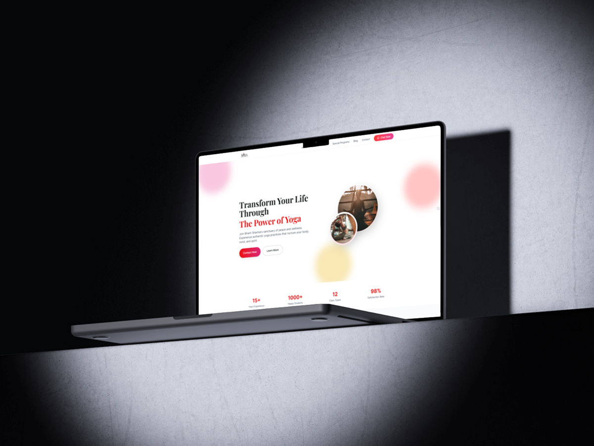 Mira Yoga Studio Website